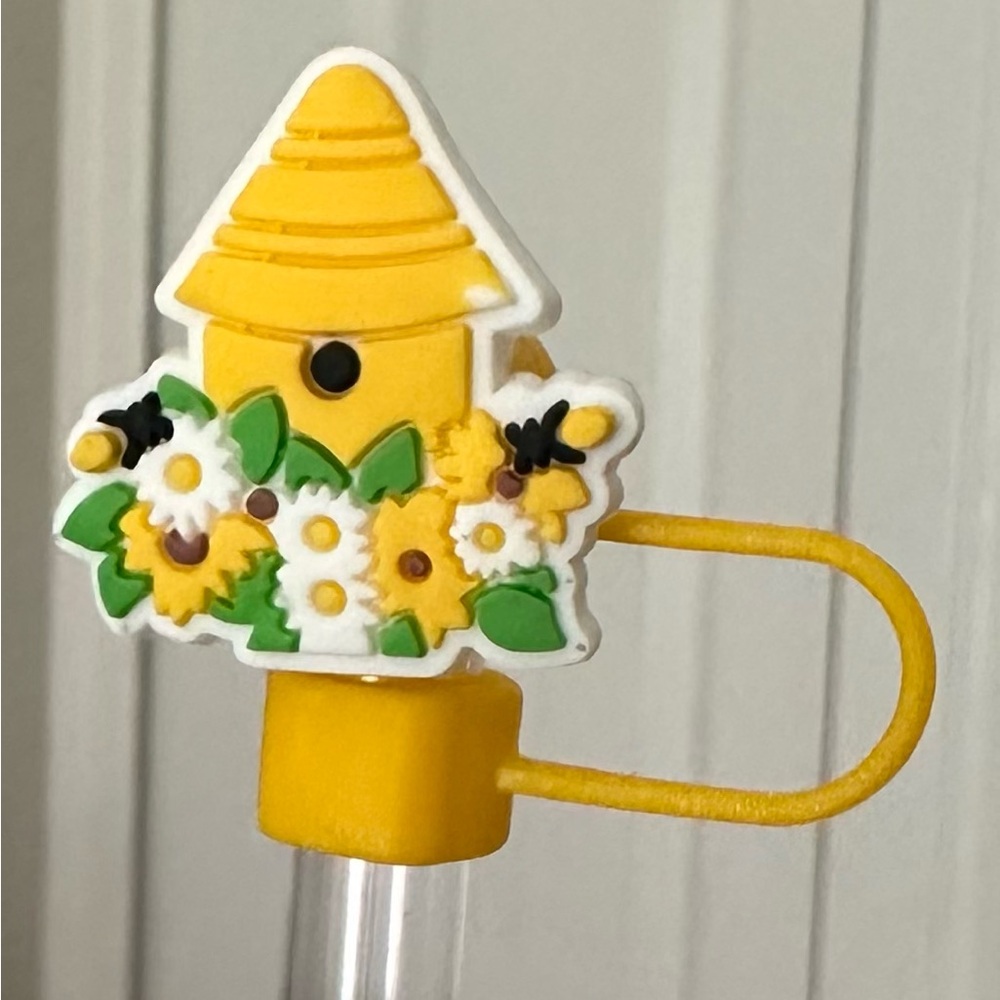 Silicone Reusable Straw Topper 10mm 0.4in